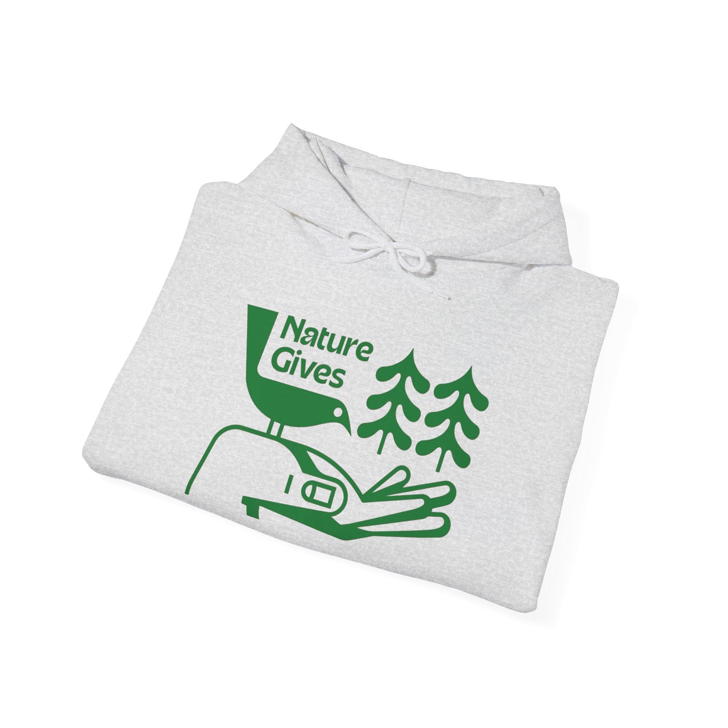 Nature Gives Graphic Hoodie Unisex Heavy Blend™ Hooded Sweatshirt