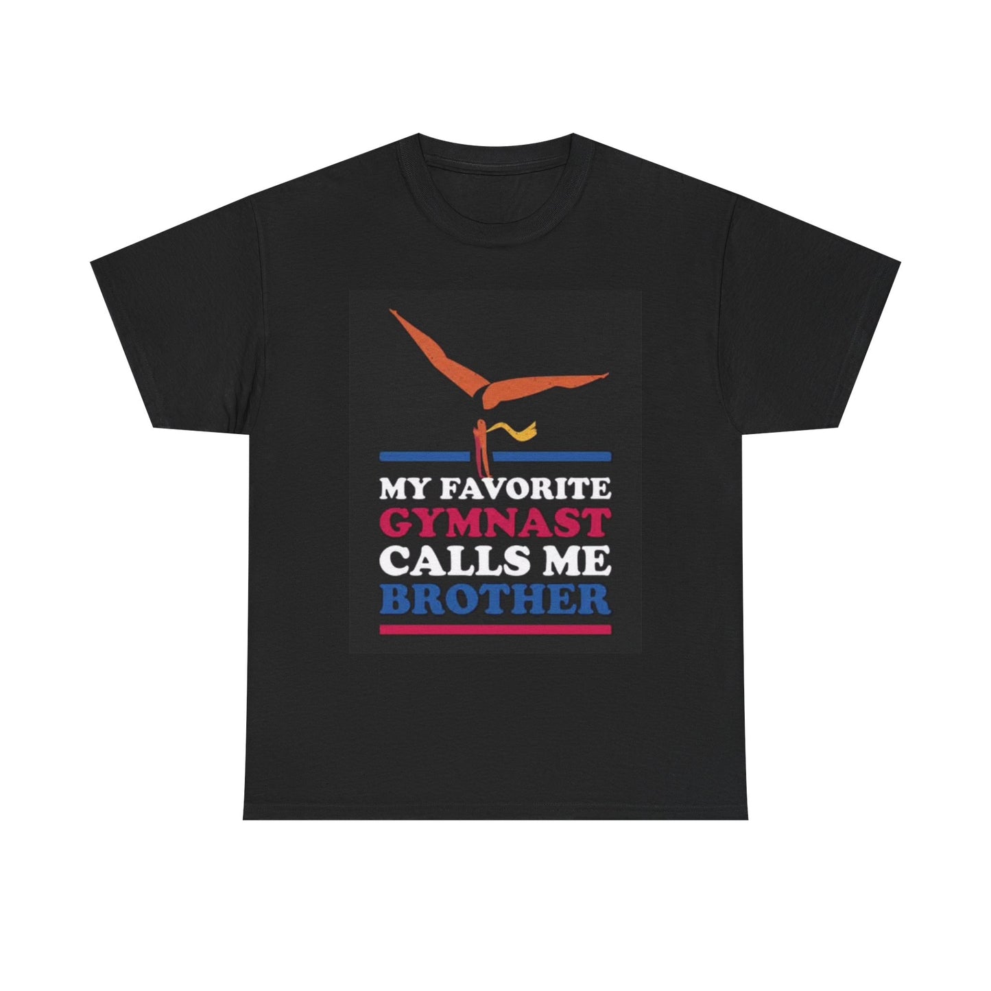 My Favorite Gymnast T Shirt BRAND NEW Apparel Unisex Heavy Cotton Tee