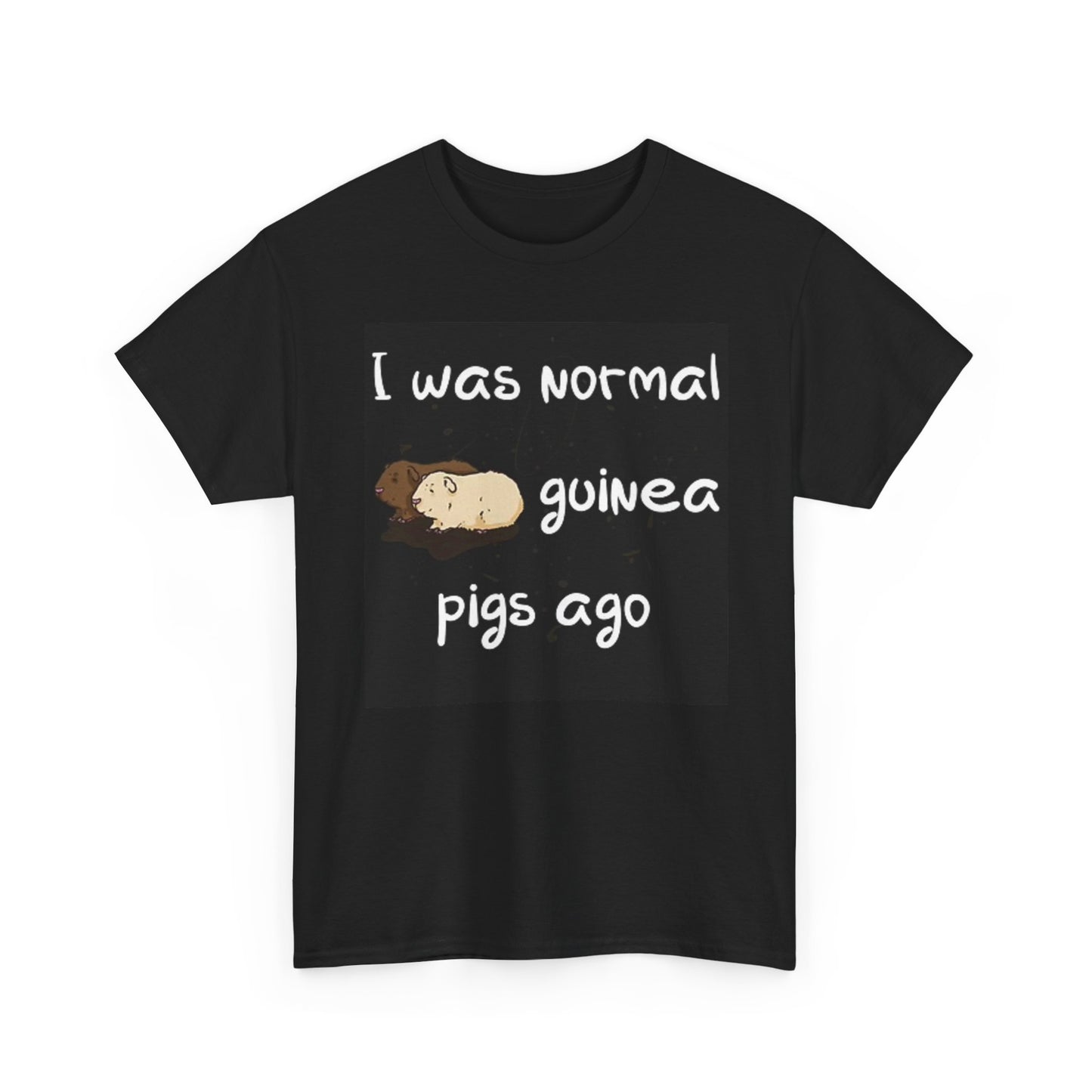 Guinea Pig Funny T Shirt BRAND NEW Apparel Unisex Heavy Cotton Tee