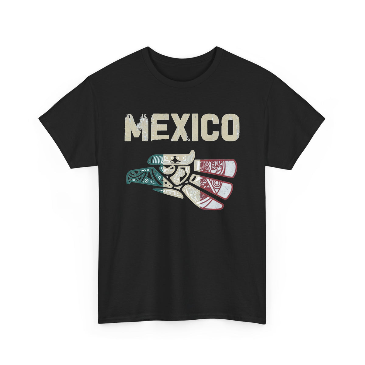 Mexico Flag Graphic T-Shirt Men's Graphic Tee retro