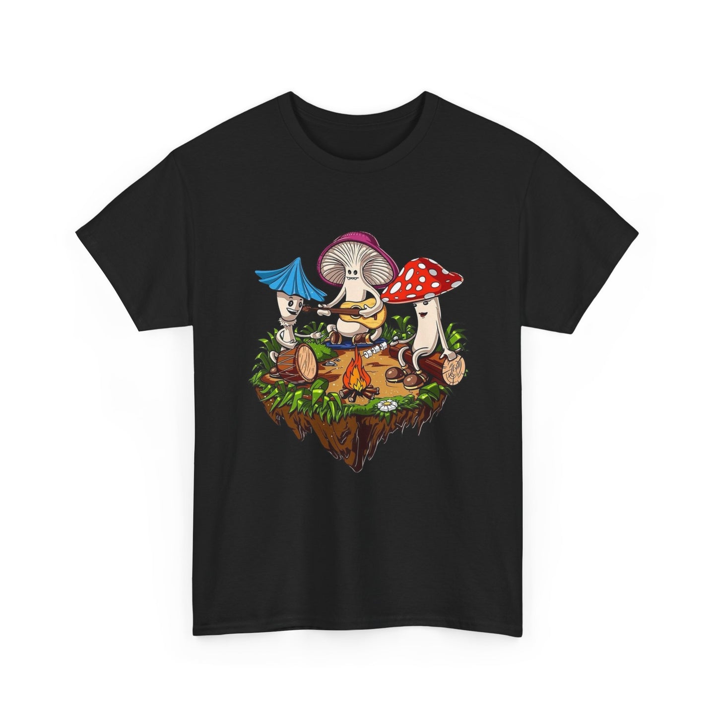 Mushroom Band Graphic T Shirt NEW ADULT TEE