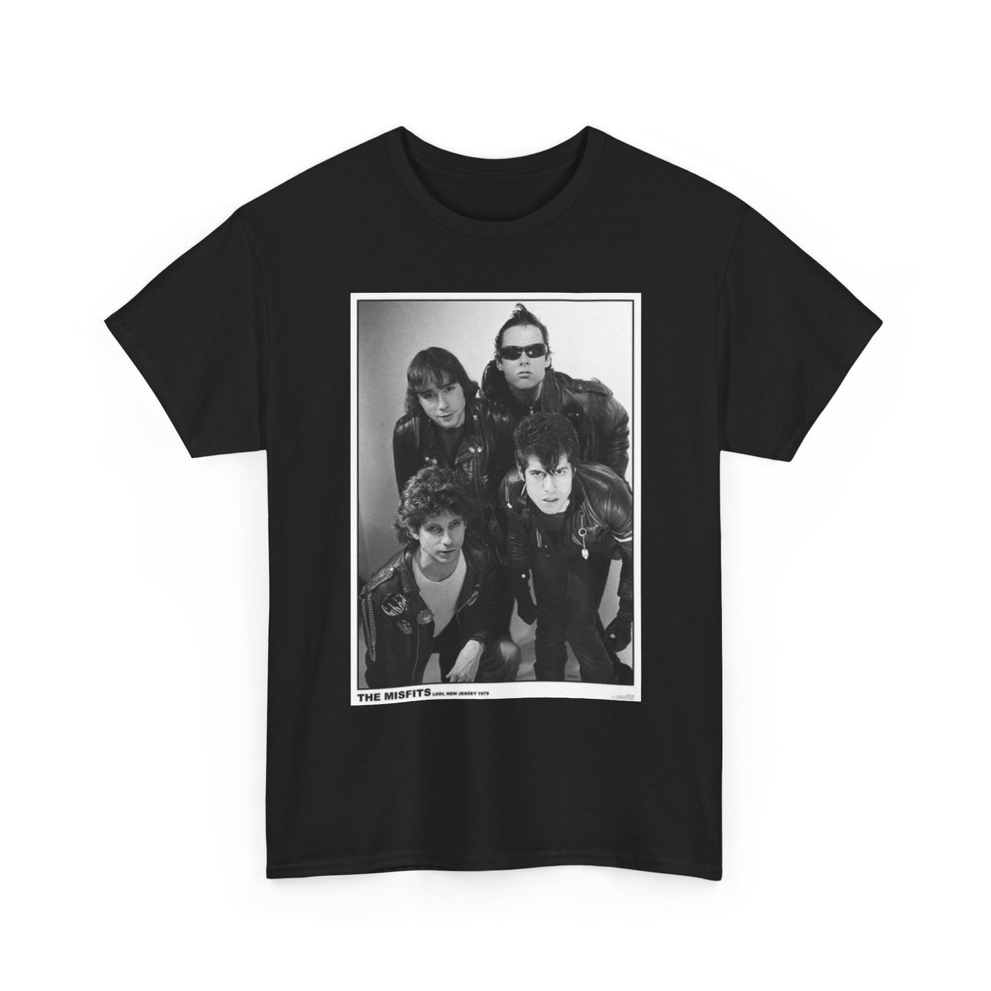 The Misfits Graphic T Shirt Vintage Poster Unisex Heavy Cotton Tee