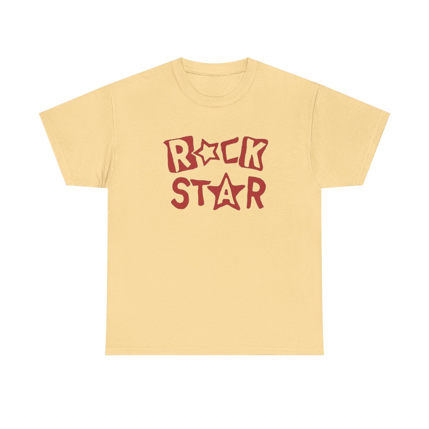 Rock Star Graphic T Shirt Unisex Heavy Cotton NEW Tee