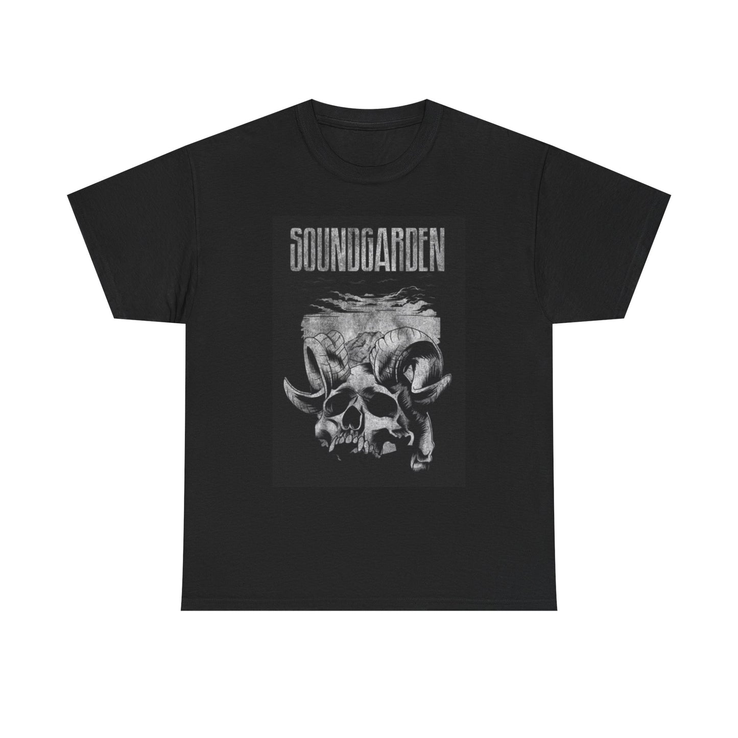 Soundgarden Graphic T Shirt Retro Rock Merch Vintage Unisex Heavy Cotton Tee
