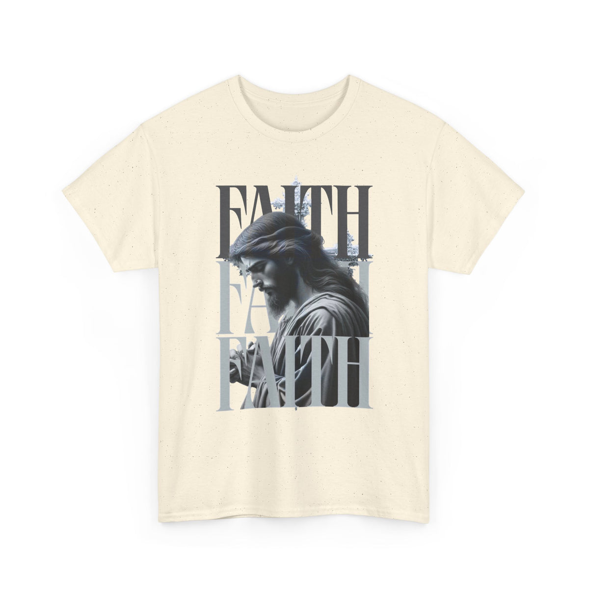 Have Faith Graphic T Shirt Men's Jesus Heavy Cotton Tee