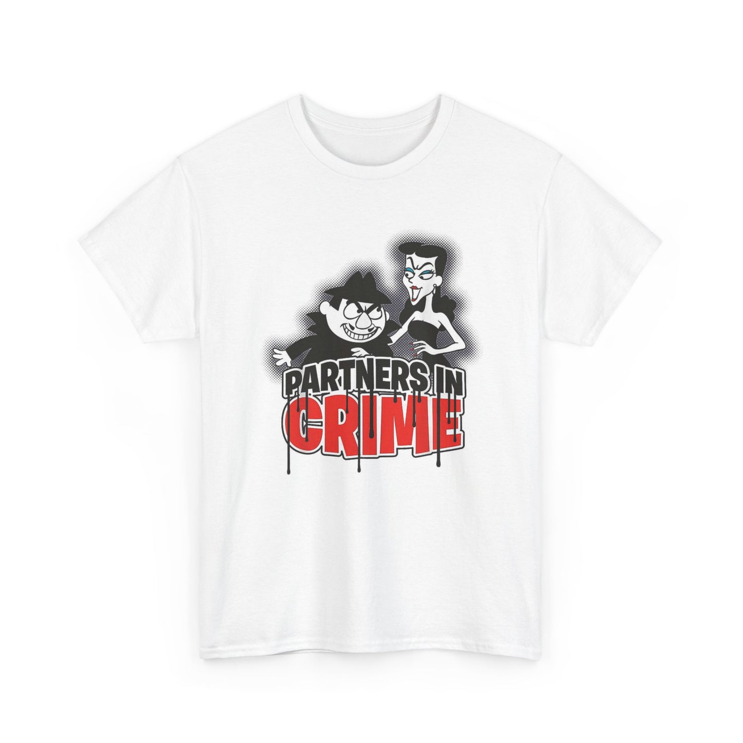 Rocky And Bullwinkle Graphic T Shirt Vintage Movie Poster Unisex Heavy Cotton