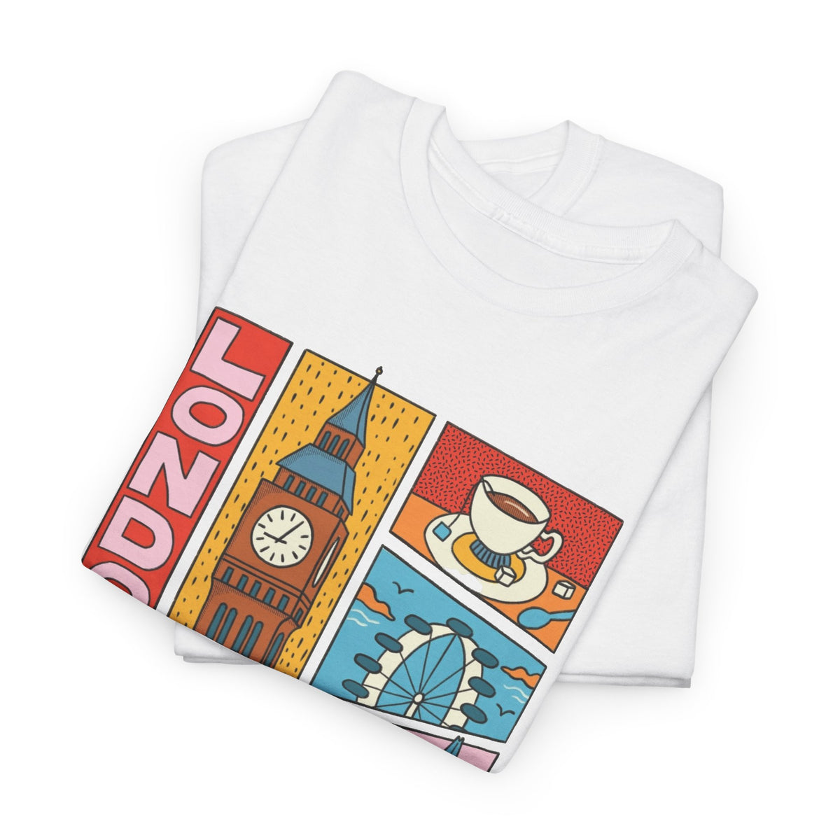 London Calling Collage T-Shirt Men's Graphic Tee