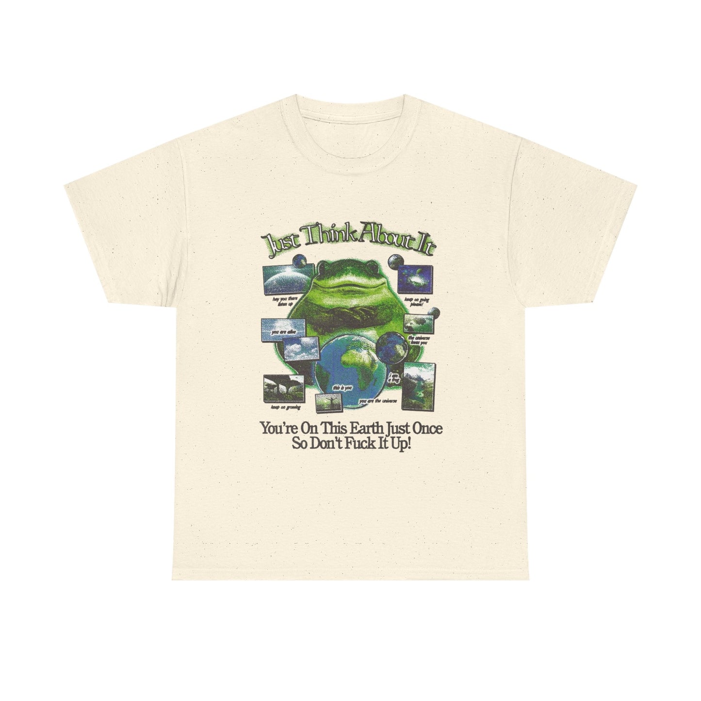 Live Your Life Graphic T Shirt Unisex Heavy Cotton Tee Gift Vintage