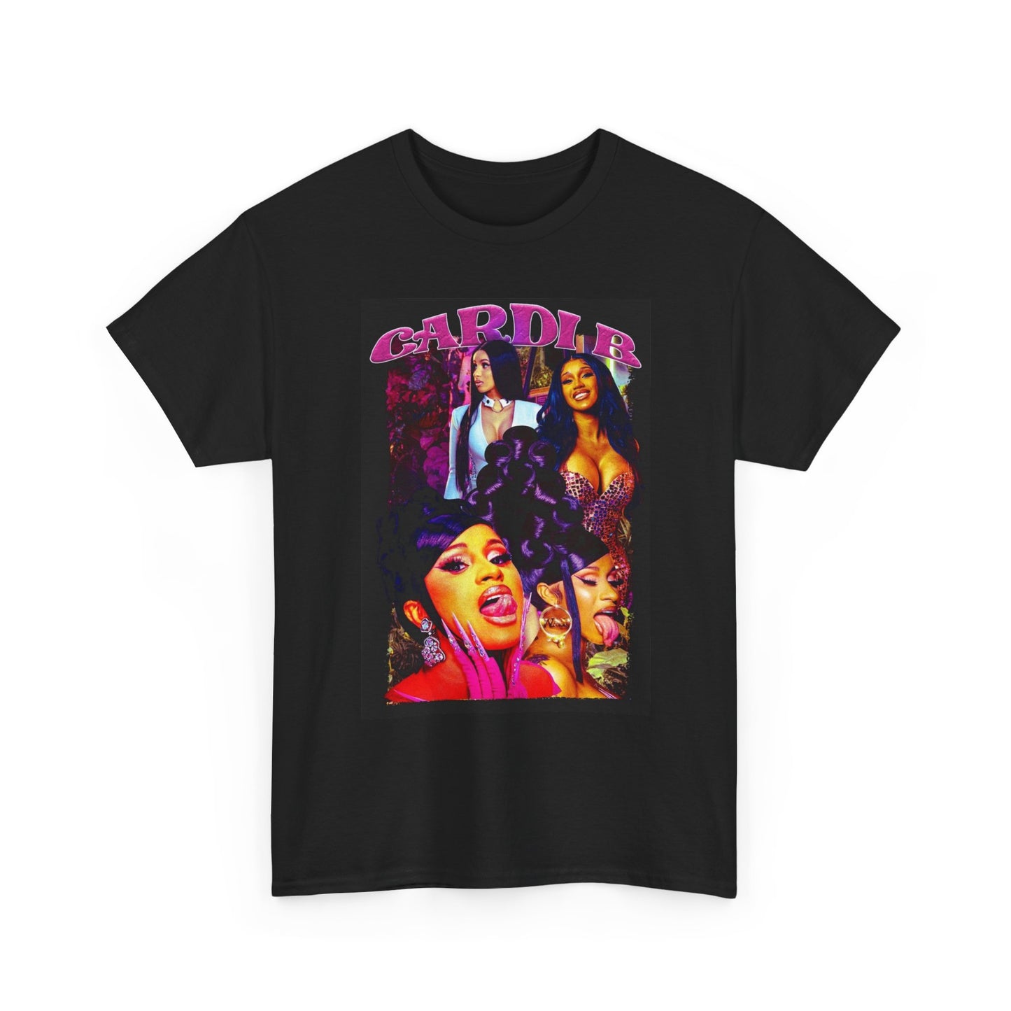 Cardi B Graphic T Shirt Retro New York Rap Hip Hop Unisex Heavy Cotton Tee