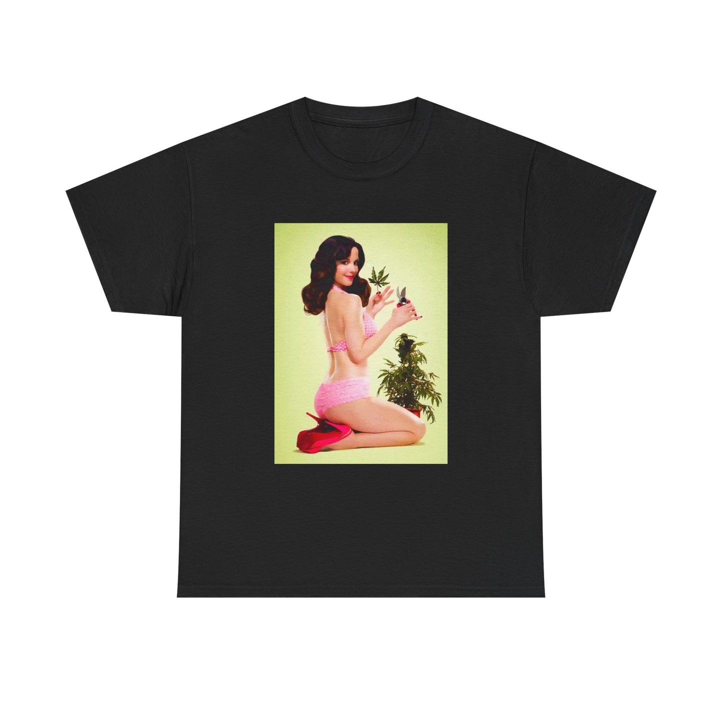 Weeds Tshirt Retro Tv series 420 bikini California cheech Unisex Heavy Cotton