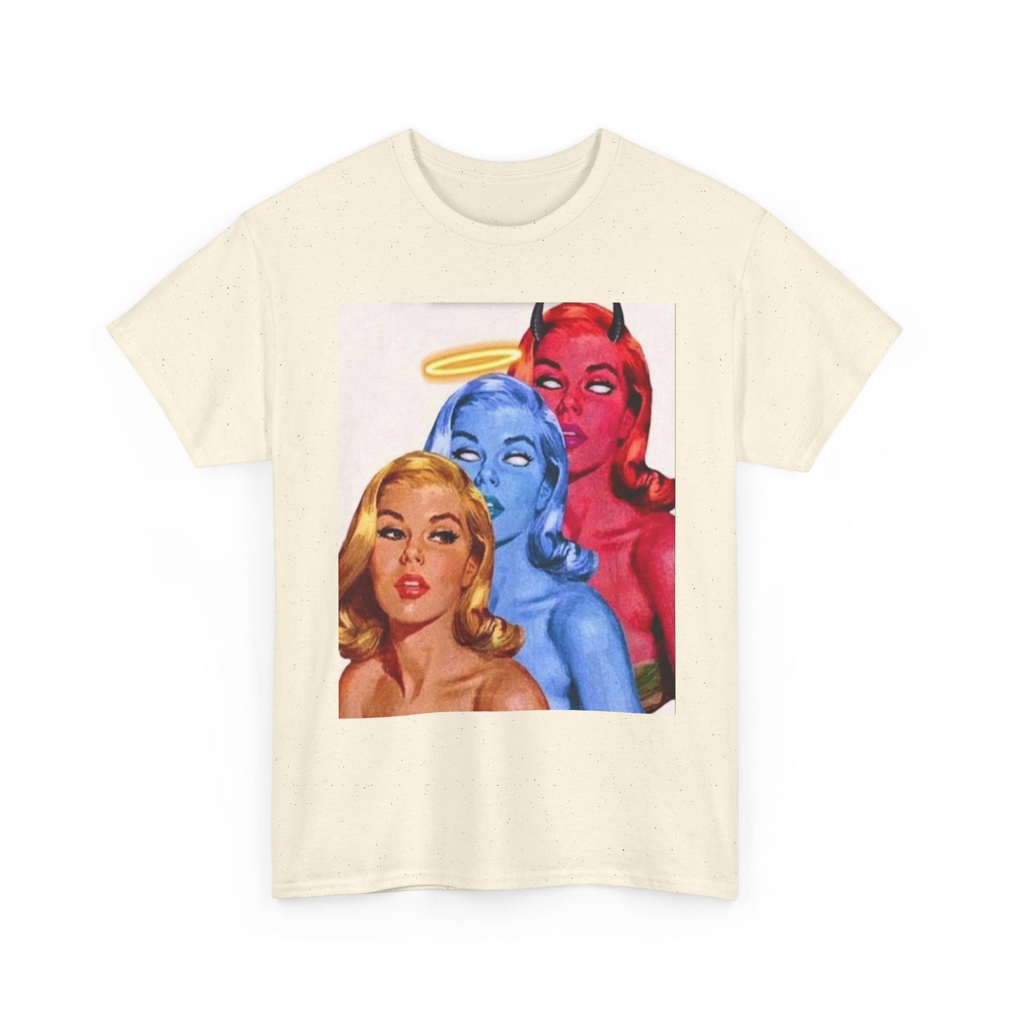 Different Personalities Graphic T-Shirt Women's Heavy Comfy Cotton Tee
