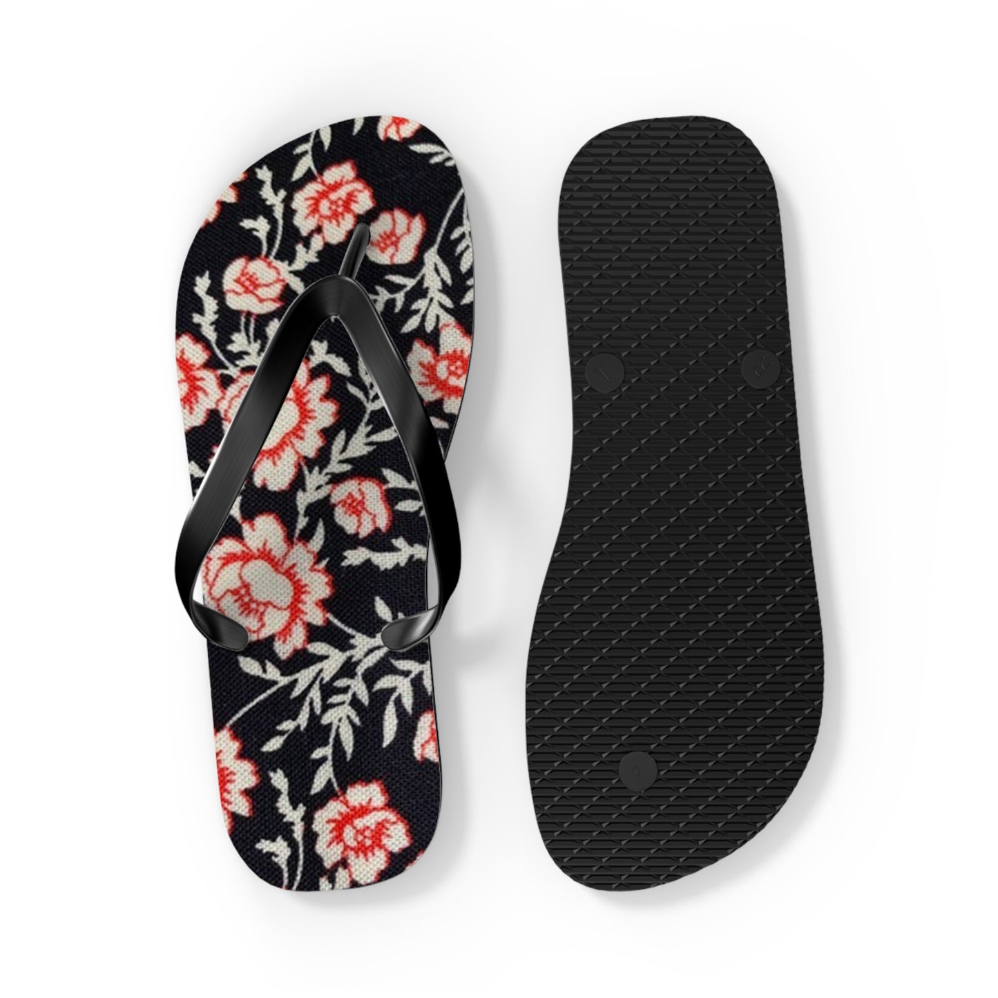 Pink Roses Sandals Summer Flip Flops Slides BRAND NEW