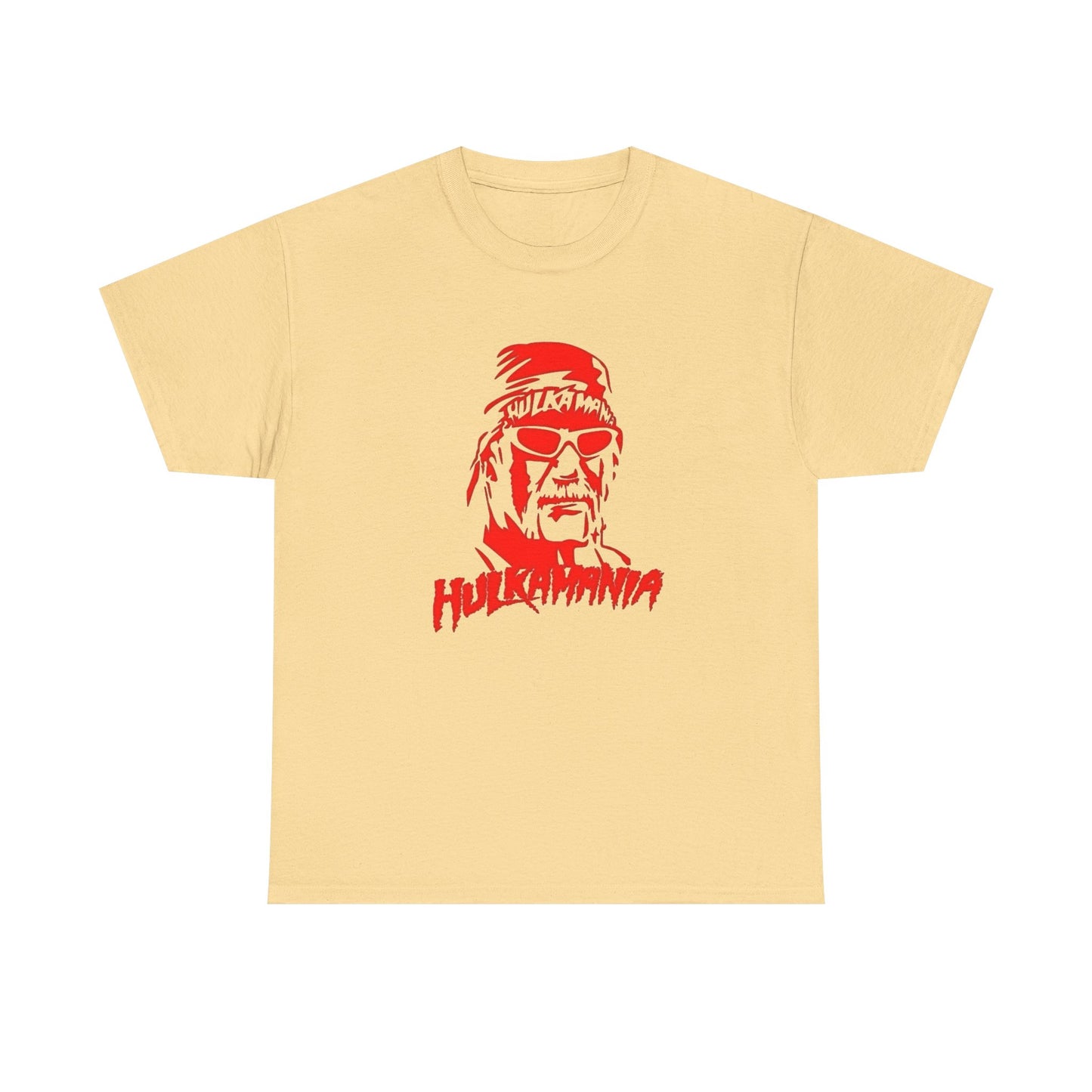 Hulkamania Wrestling Graphic T Shirt Unisex Heavy Cotton NEW Tee