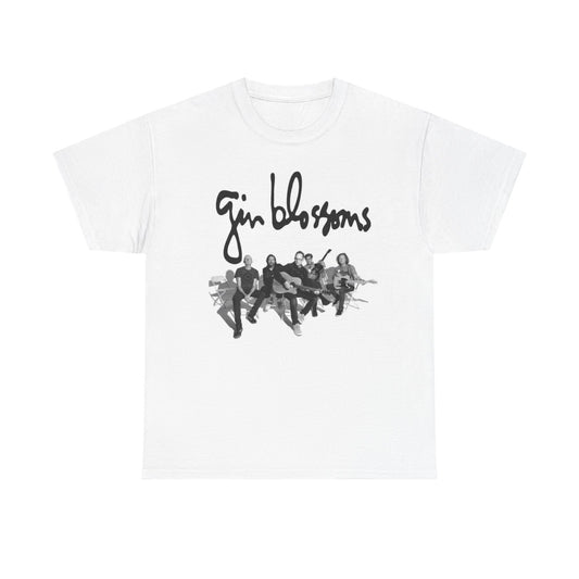 Gin blossoms T-shirt vintage 90s classic rock retro Unisex Heavy Cotton Tee