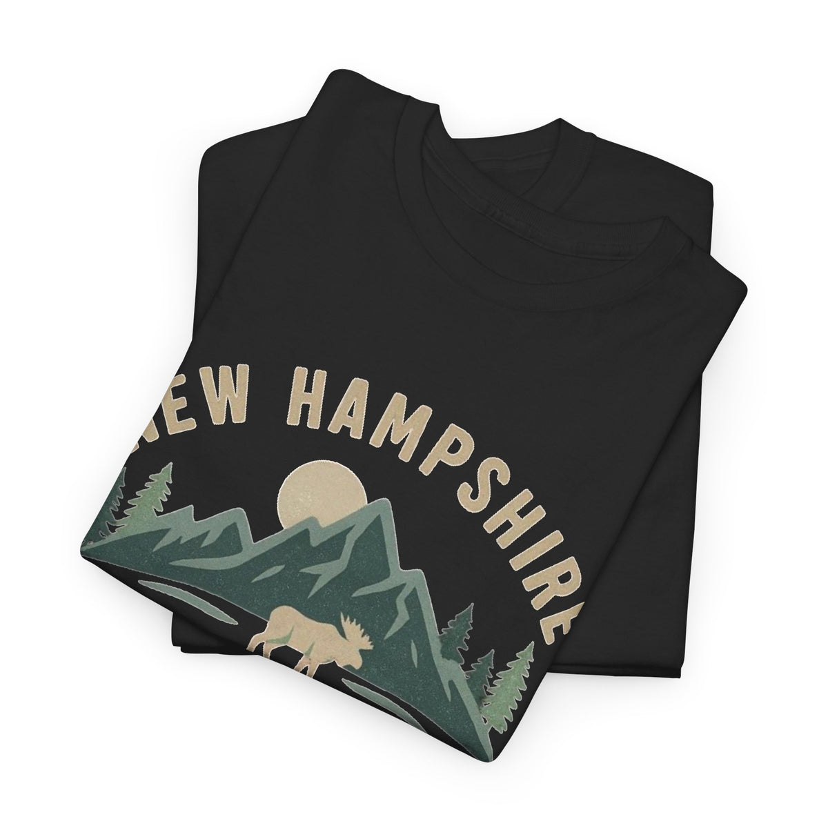 New Hampshire Mountains Bear tee | Live Free or Die,  Men's Graphic T Shirt