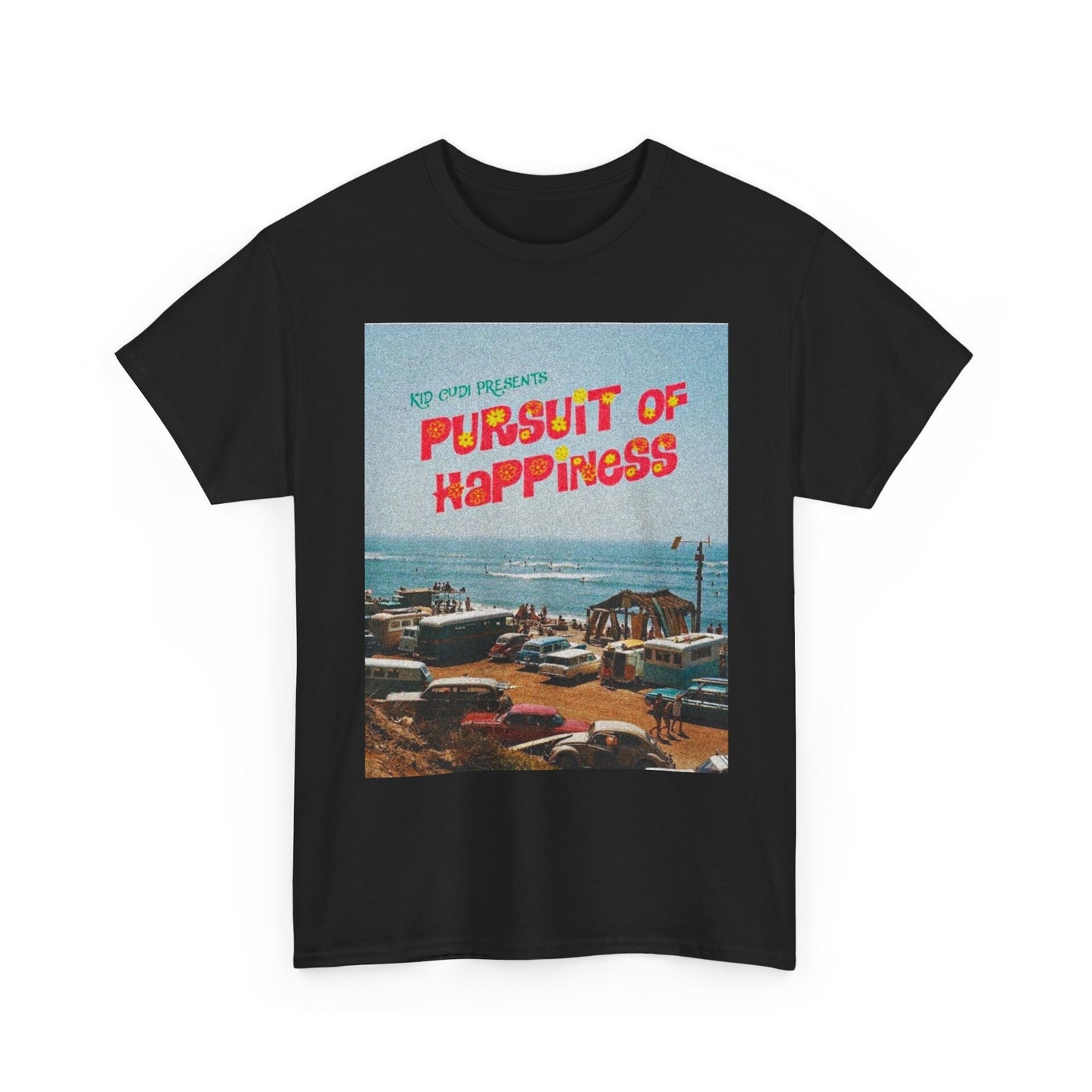 Pursuit Of Happiness Graphic T Shirt Unisex Heavy Cotton Tee Gift