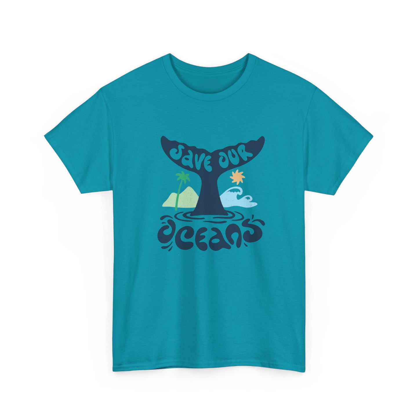 Save Our Oceans Graphic T Shirt Adult NEW