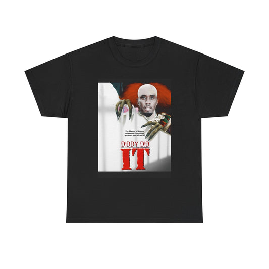 Diddy Did It Funny Jokes Graphic T Shirt NEW ADULT TEE VINTAGE