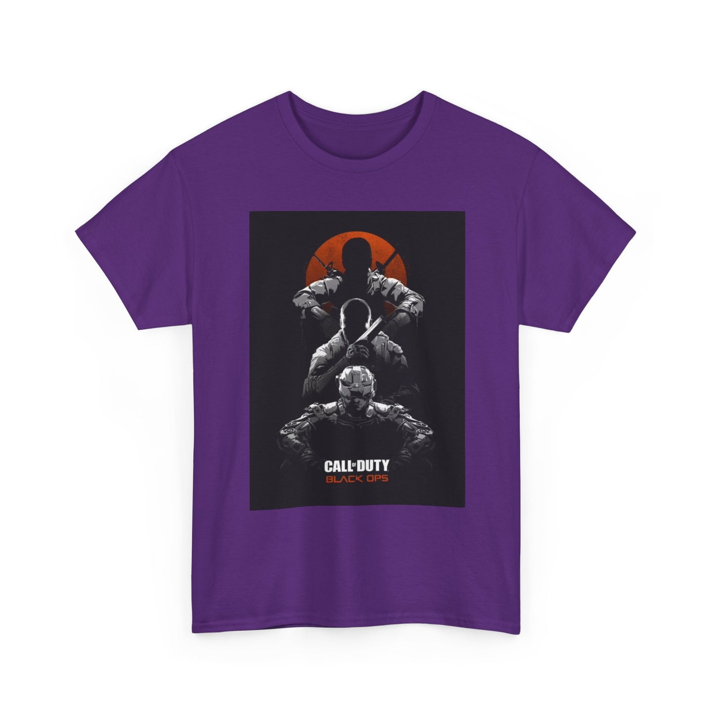 Call of Duty Black OPS Tshirt Retro gamer Xbox gaming Unisex Heavy Cotton Tee