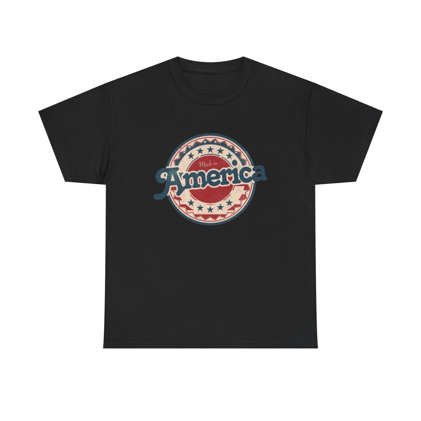 Made In America Graphic T Shirt Unisex NEW Heavy Cotton Tee