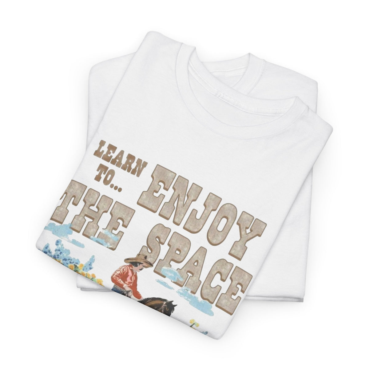 Horse Riding Floral Quote T-Shirt | Equestrian Graphic Tee Men's Graphic Tee
