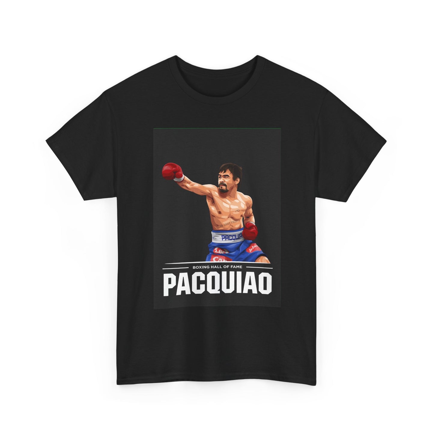 Manny Pacquiao Boxing Graphic T Shirt S-5XL Unisex Heavy Cotton Tee