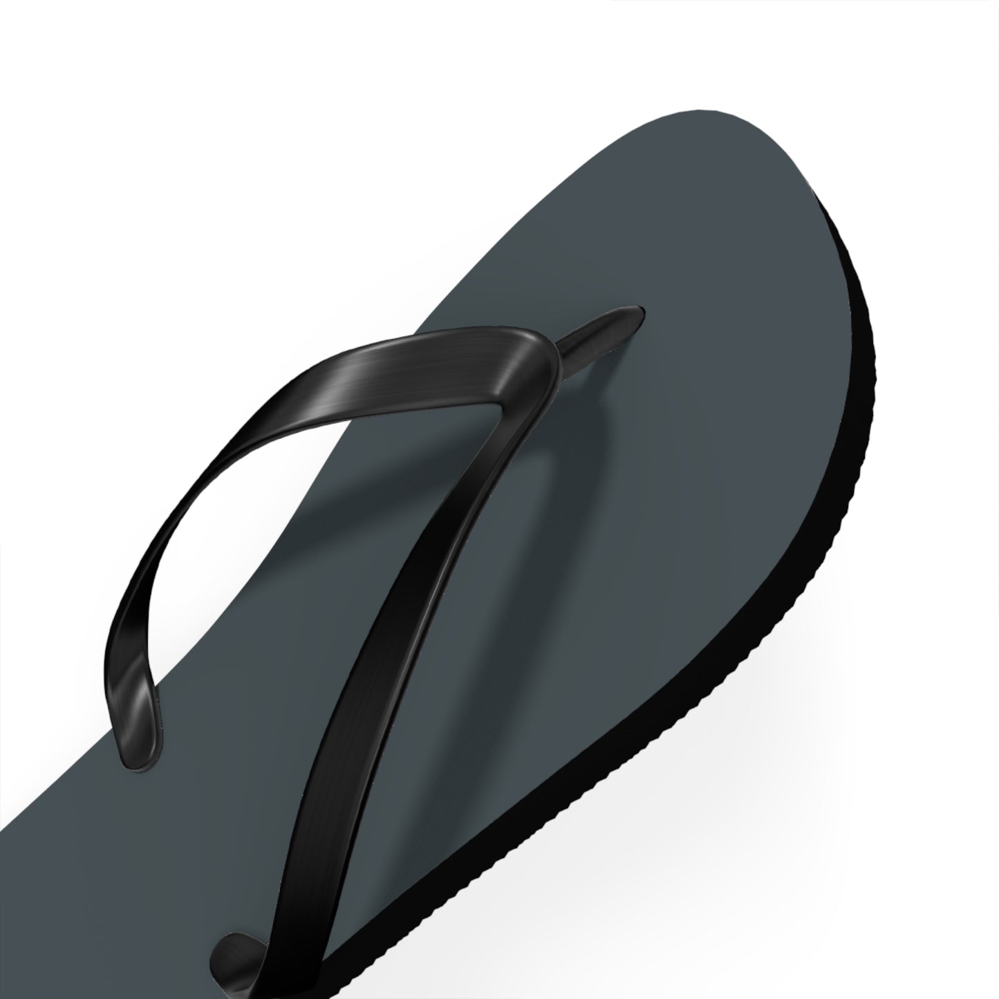 Dark Gray Summer Sandals, Beach Shoes, Vacation Flip Flops, Pool Slides