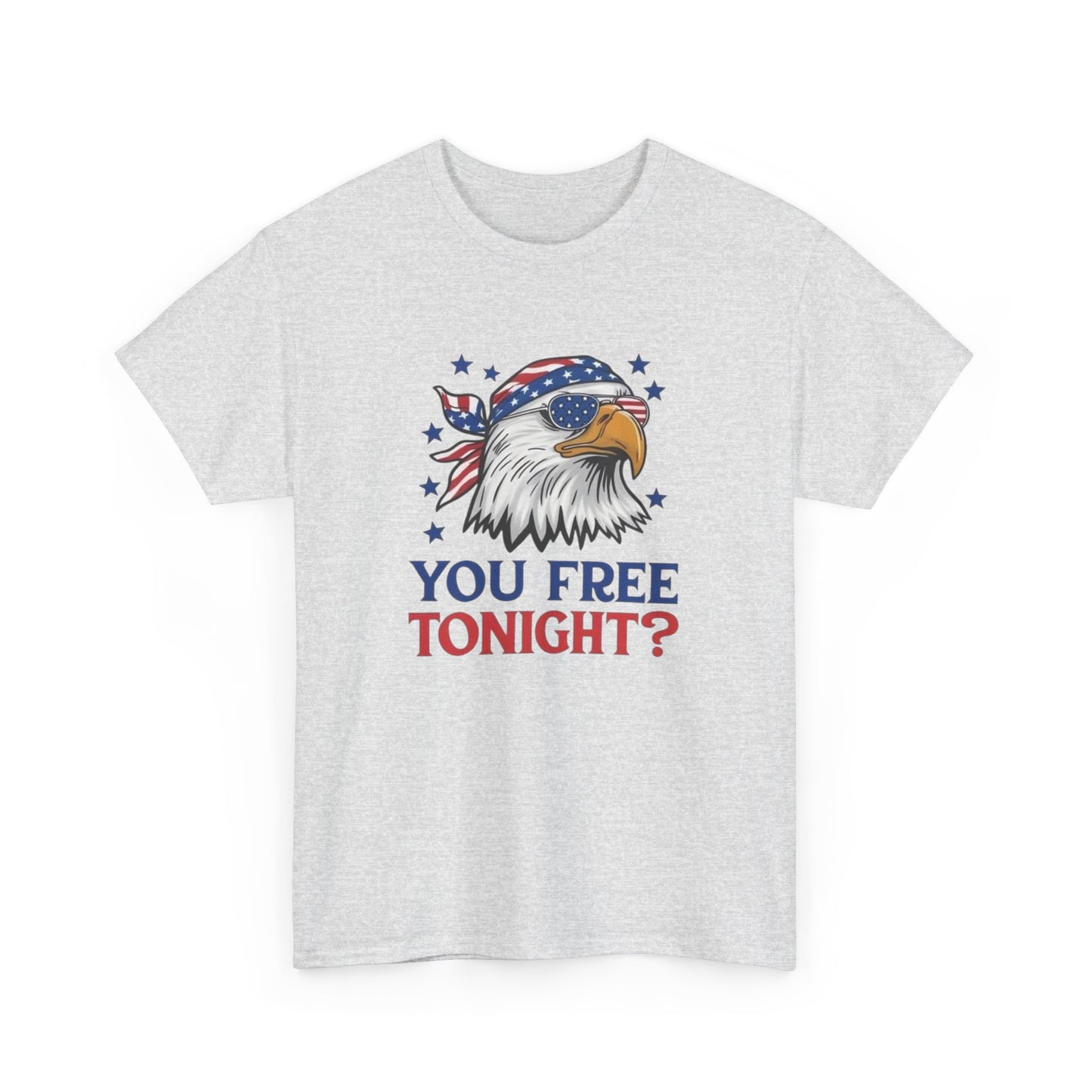 American Freedom Bald Eagle Graphic T-Shirt Unisex Heavy Cotton Tee NEW