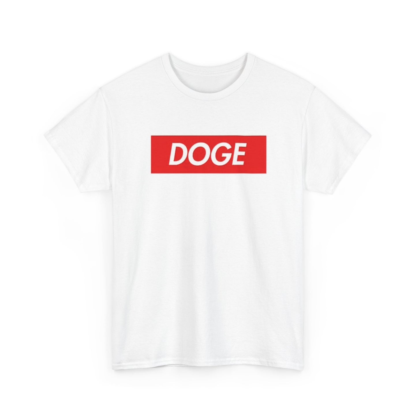 Doge Graphic T Shirt Funny Elon Musk Coin Crypto Unisex Heavy Cotton Tee