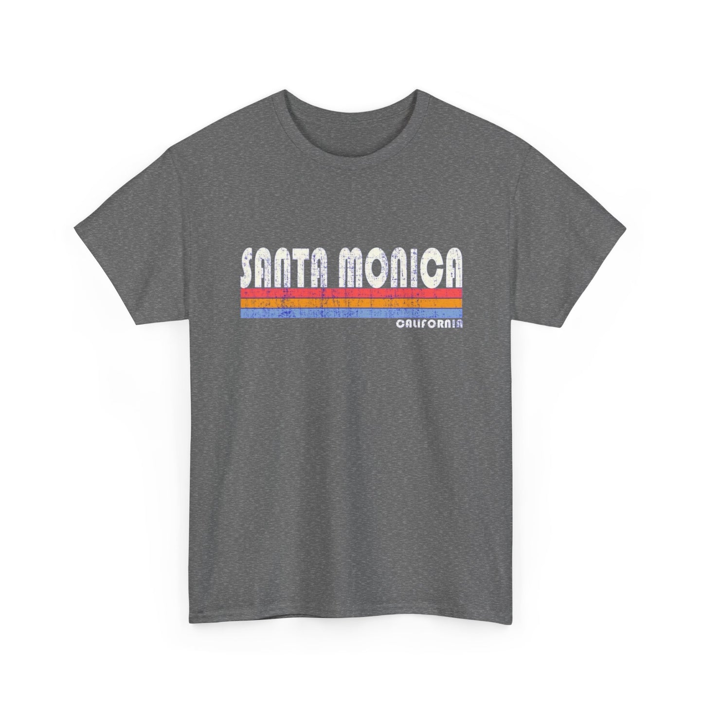 Santa Monica California Graphic T Shirt Unisex Adults NEW
