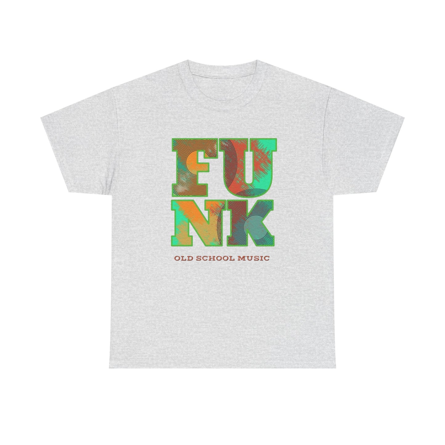 Funk Old School Music Graphic T Shirt NEW GIFT Unisex Heavy Cotton Tee