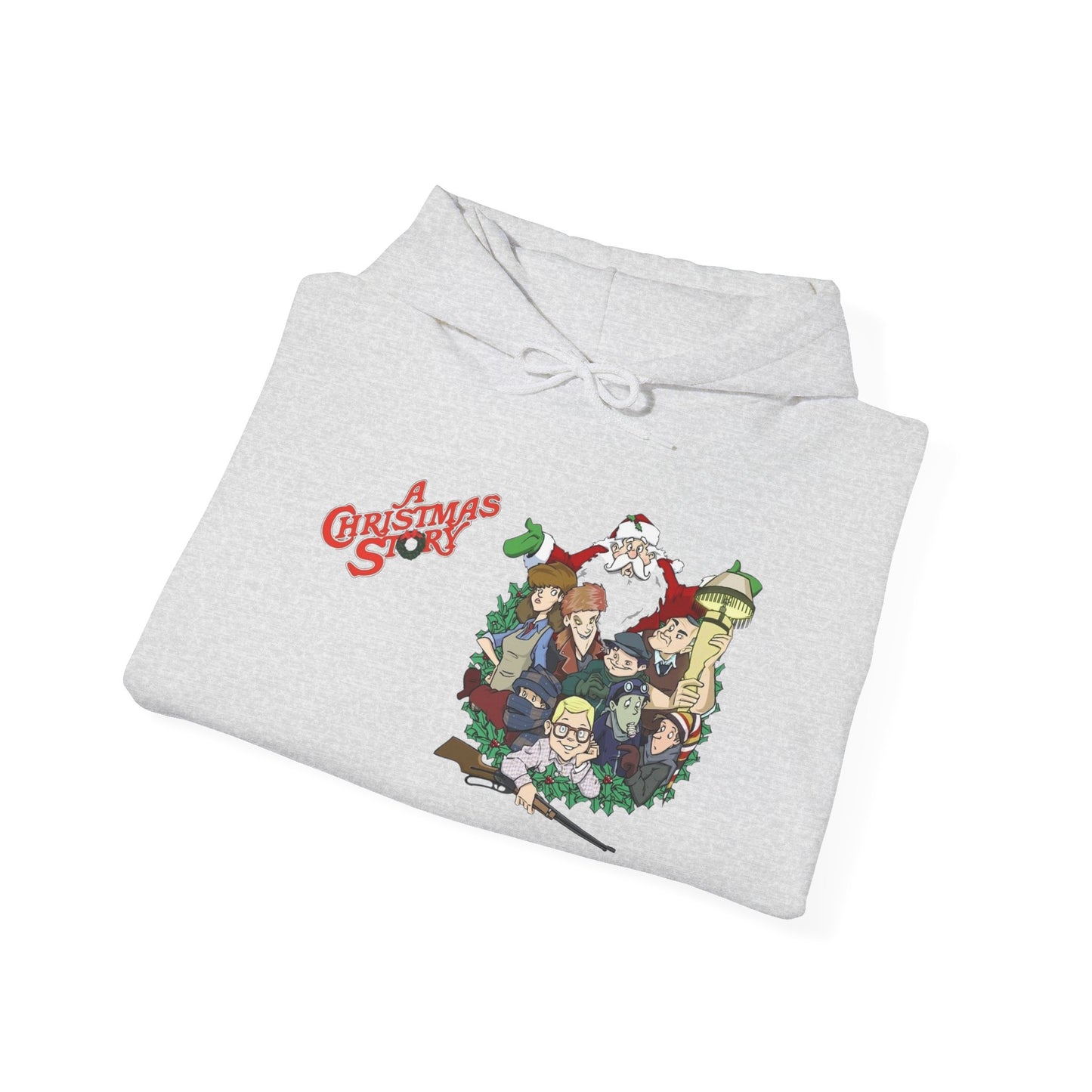 A Christmas Story Graphic Hoodie Unisex Heavy Blend™ Hooded Sweatshirt