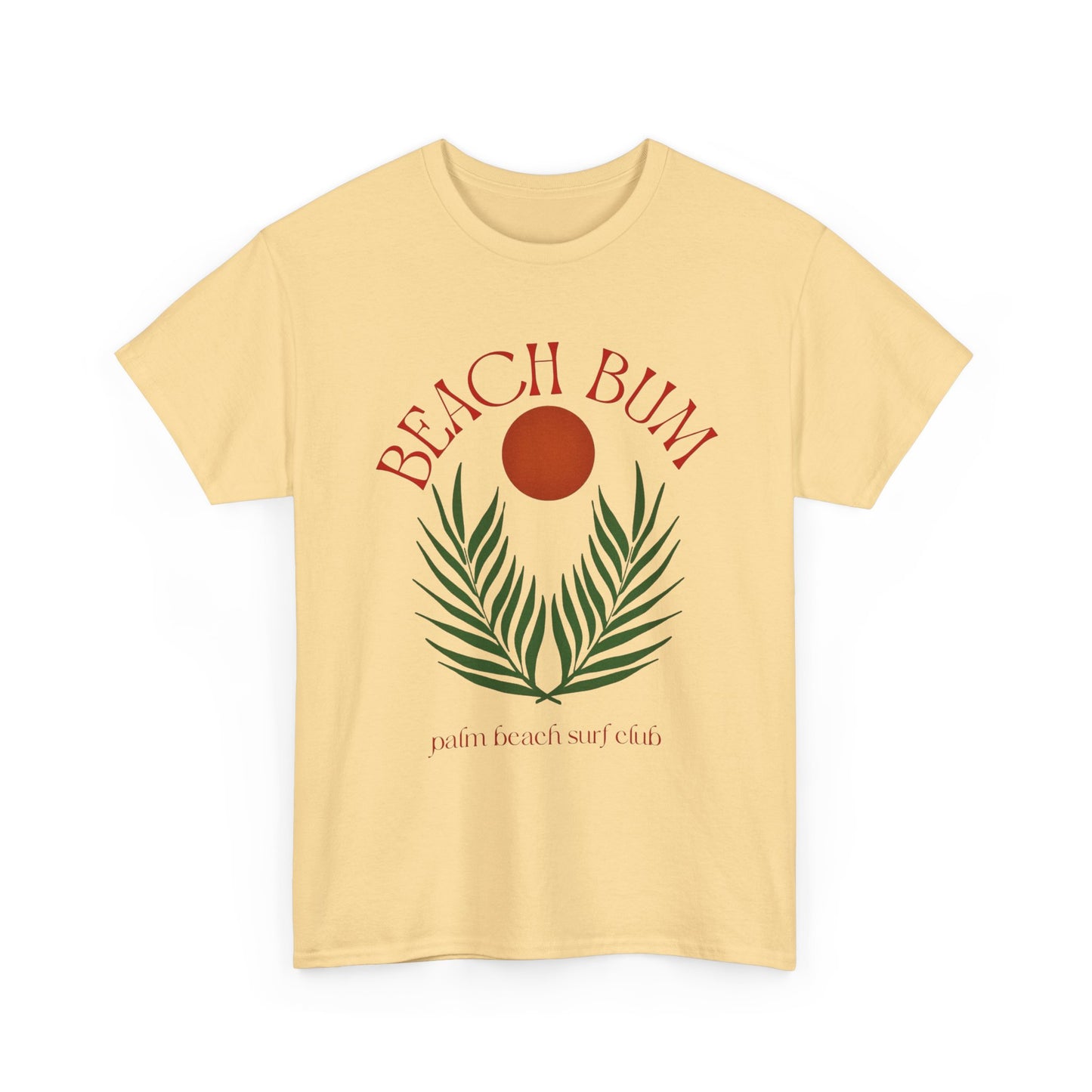 Beach Bum Graphic T Shirt NEW Adult Unisex Heavy Cotton Tee