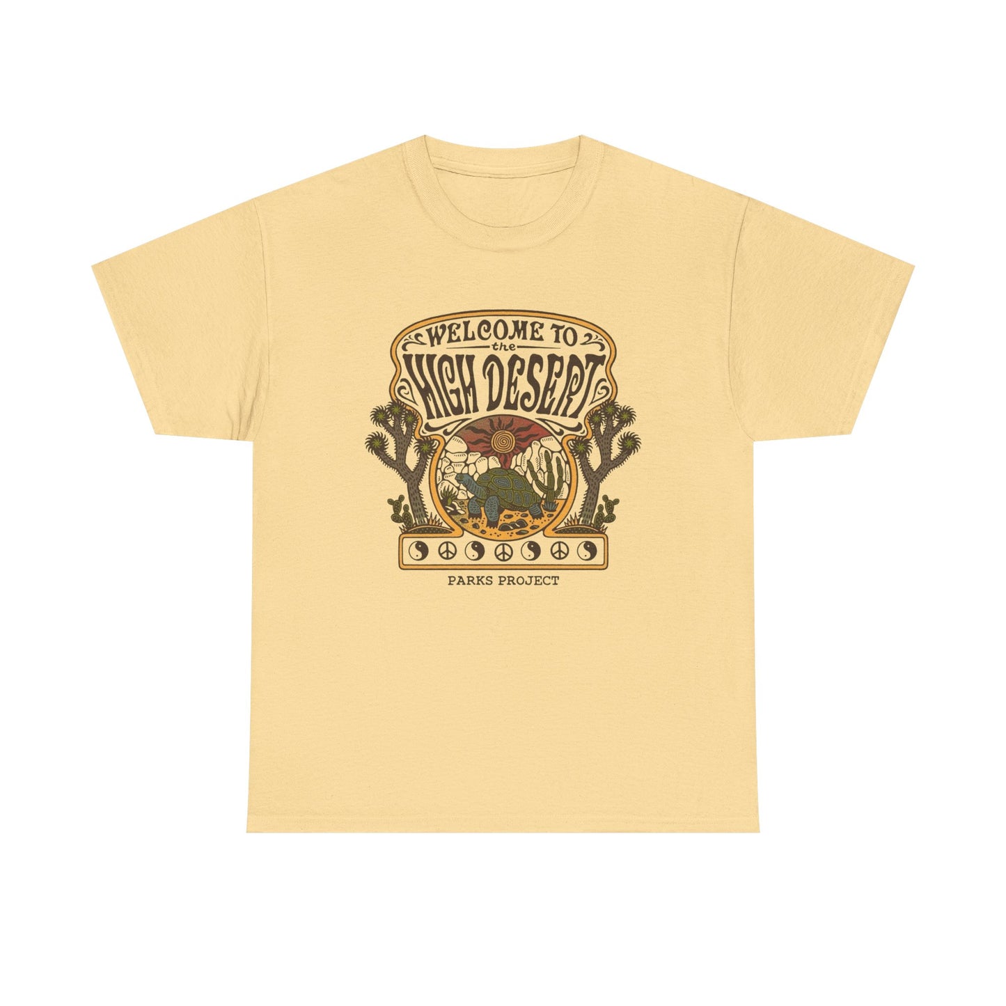 Welcome To The High Desert Graphic T Shirt NEW Adult Regular Heavy Cotton Tee