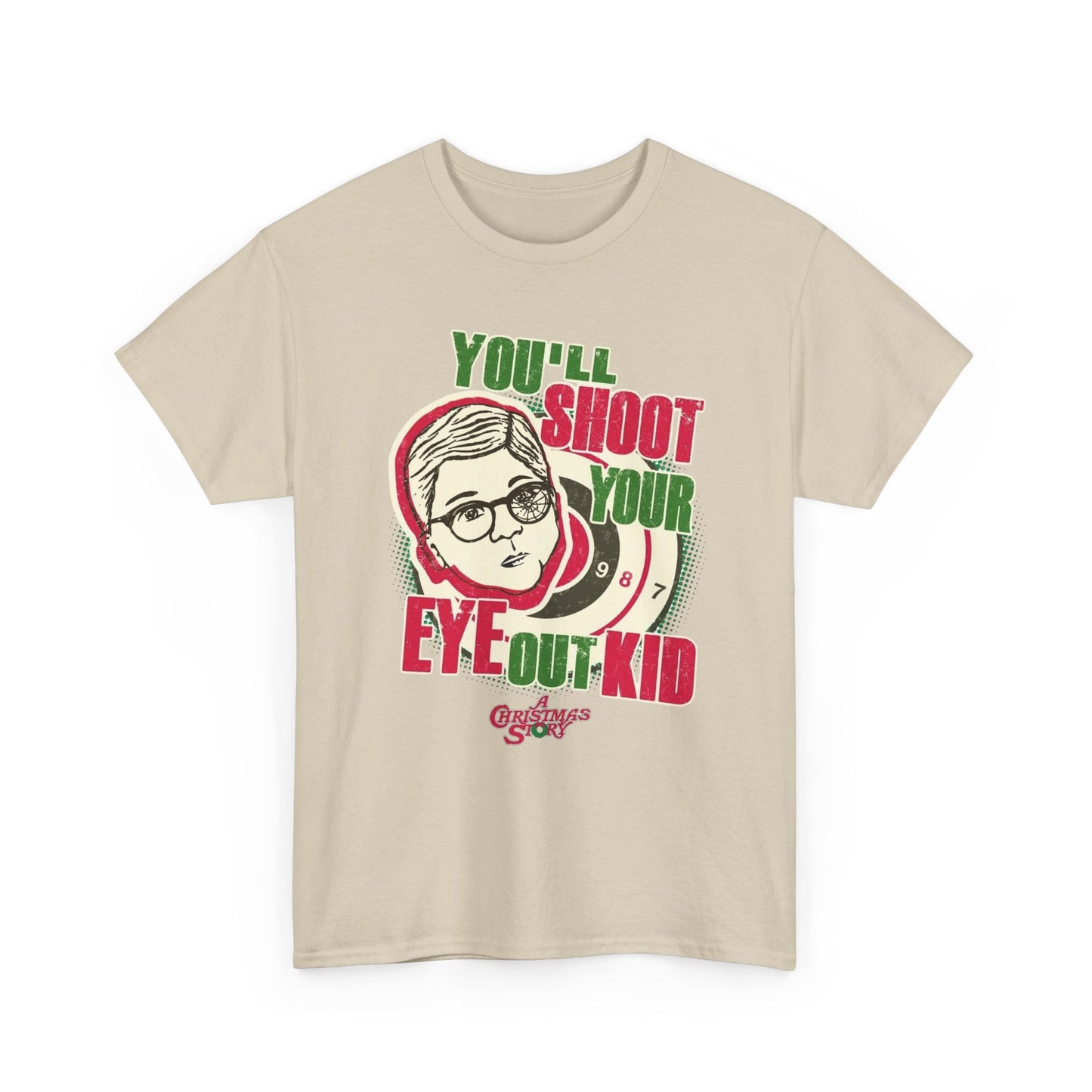 A Christmas Story Funny Retro Graphic T Shirt NEW Unisex Heavy Cotton Tee