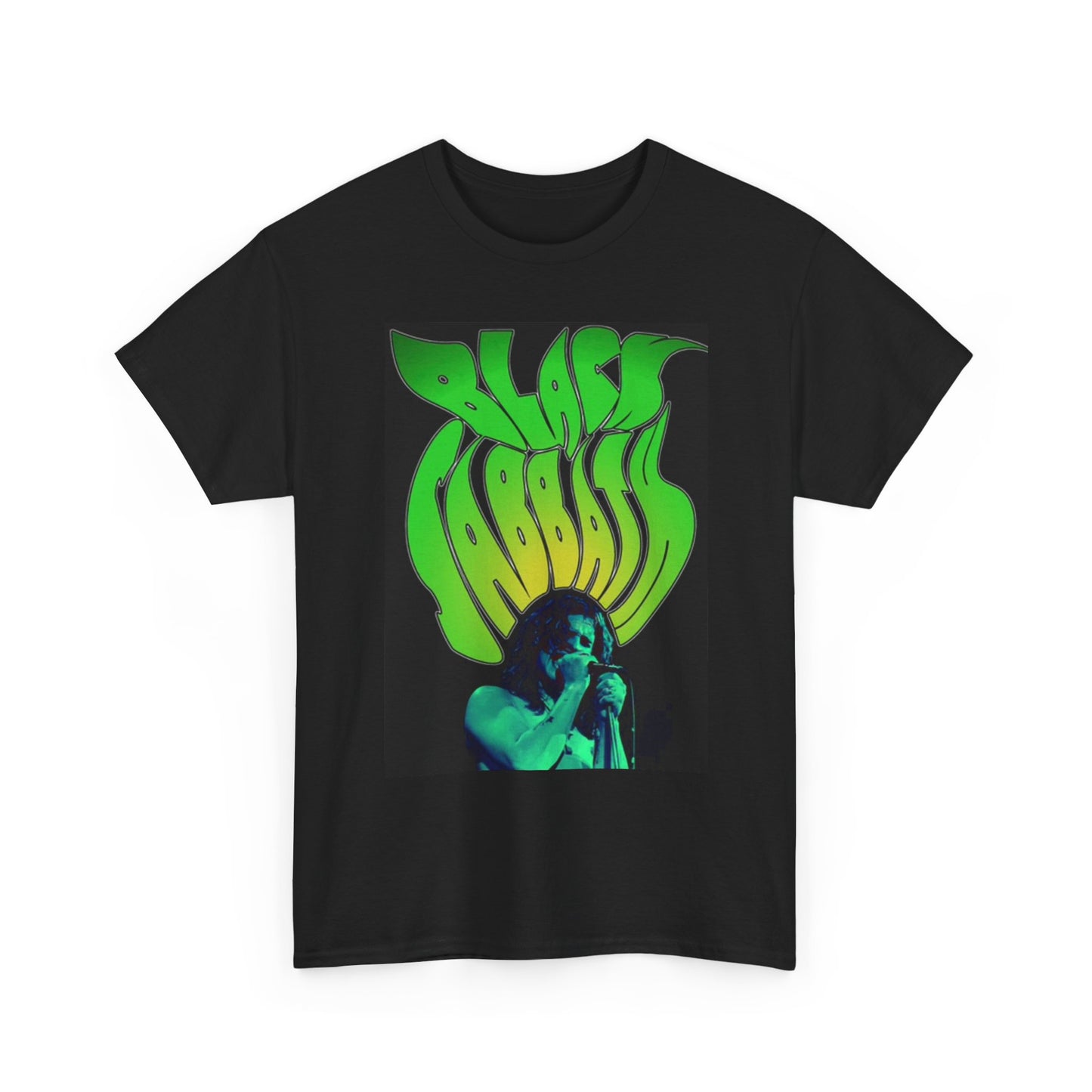 Black Ozzy Osbourne Graphic T Shirt Vintage Rock Merch Unisex Heavy Cotton Tee