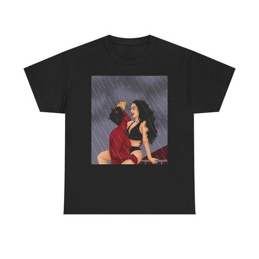Devil Boyfriend Graphic T-Shirt Women's Heavy Comfy Cotton Tee