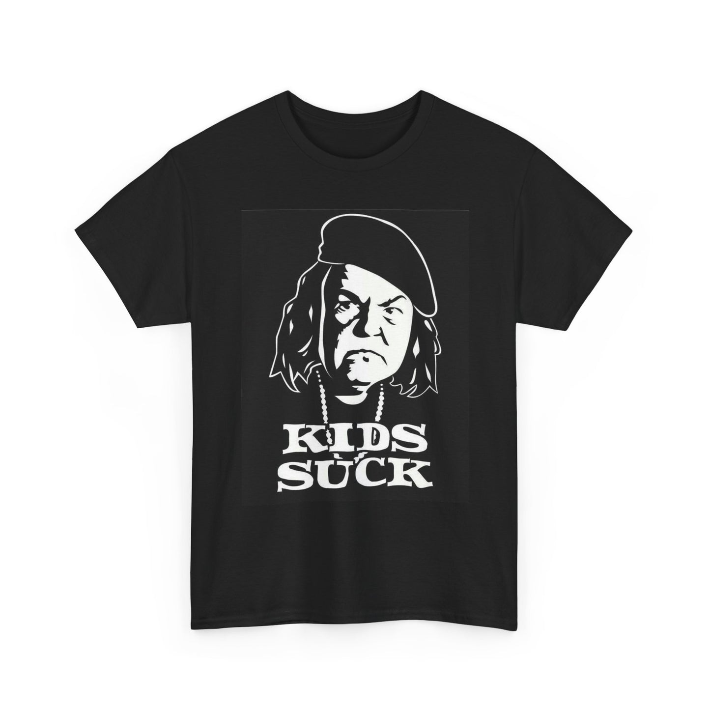 The Goonies Kids Suck Graphic T Shirt Funny Vintage Movie Unisex Heavy Cotton