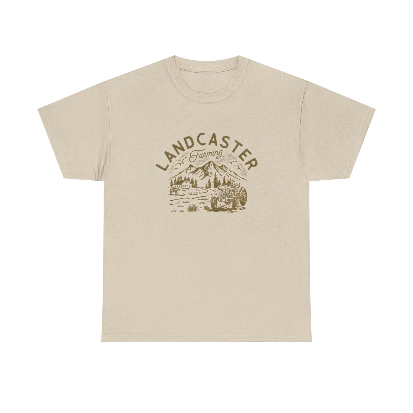 Lancaster Farming Graphic T Shirt Unisex Heavy Cotton Tee