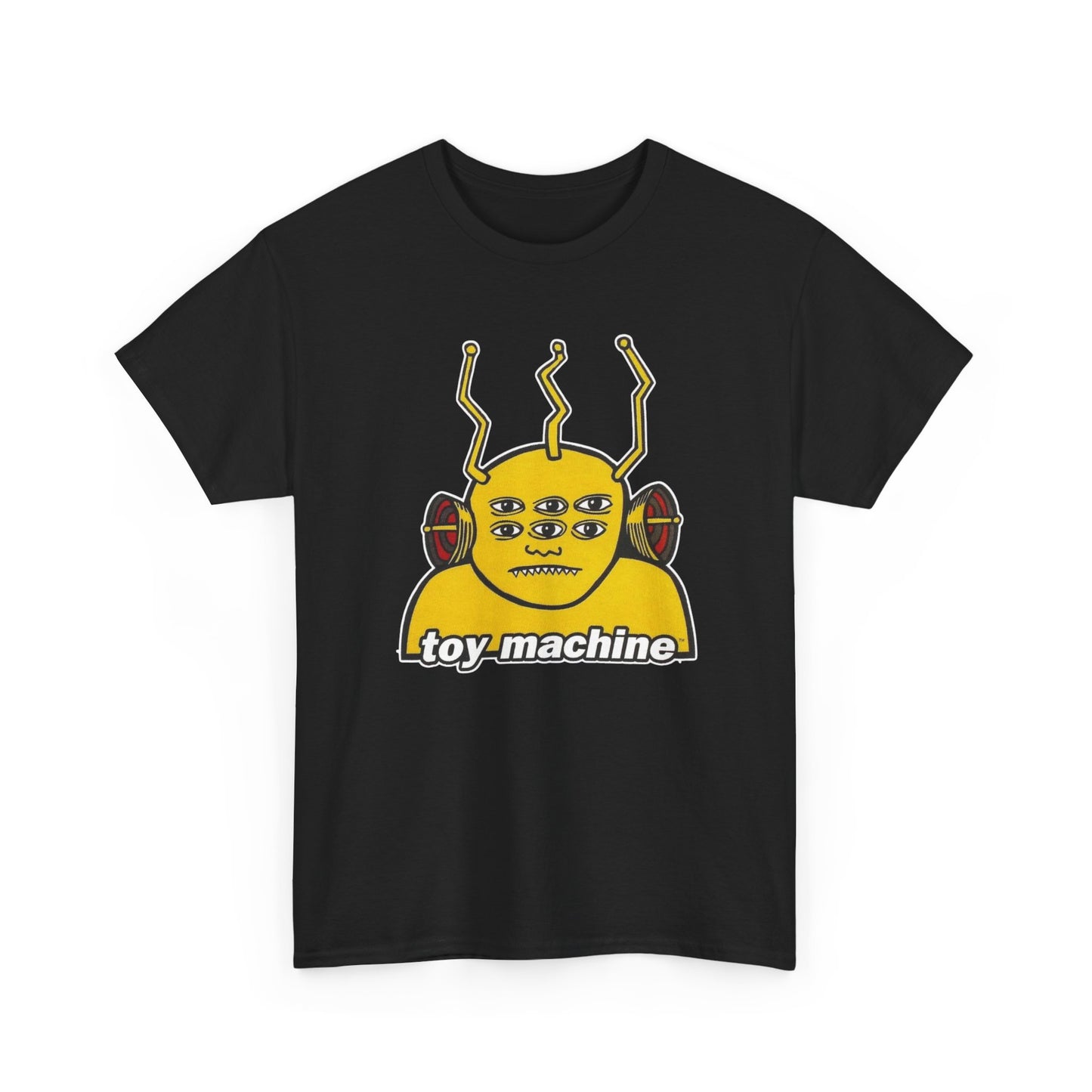 Toy Machine Graphic T Shirt Vintage Skateboards Logo Retro Unisex Heavy Cotton