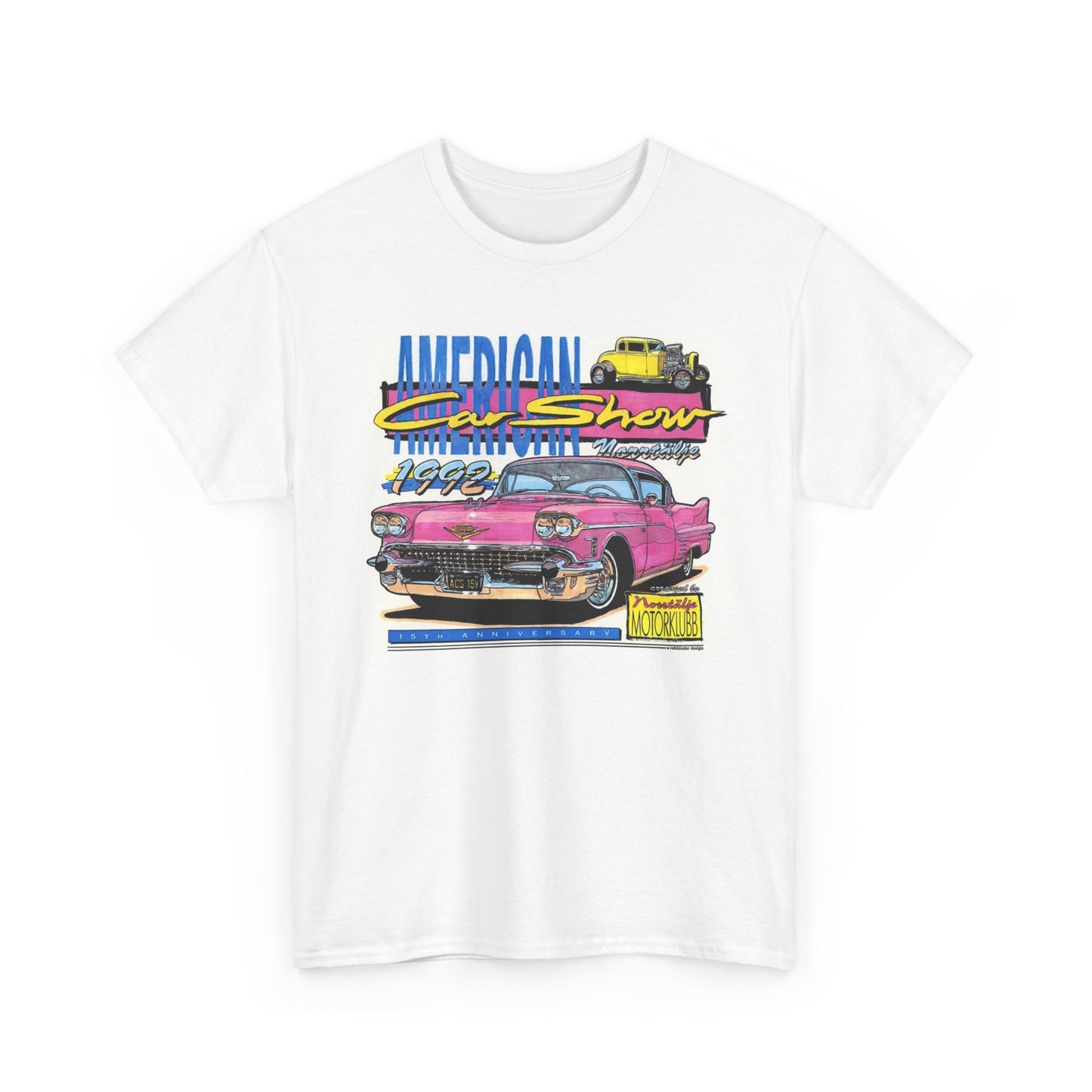 Retro Car Show Tee, Muscle Car Cruise Ins, Unisex T-Shirt for Car Enthusiasts 1