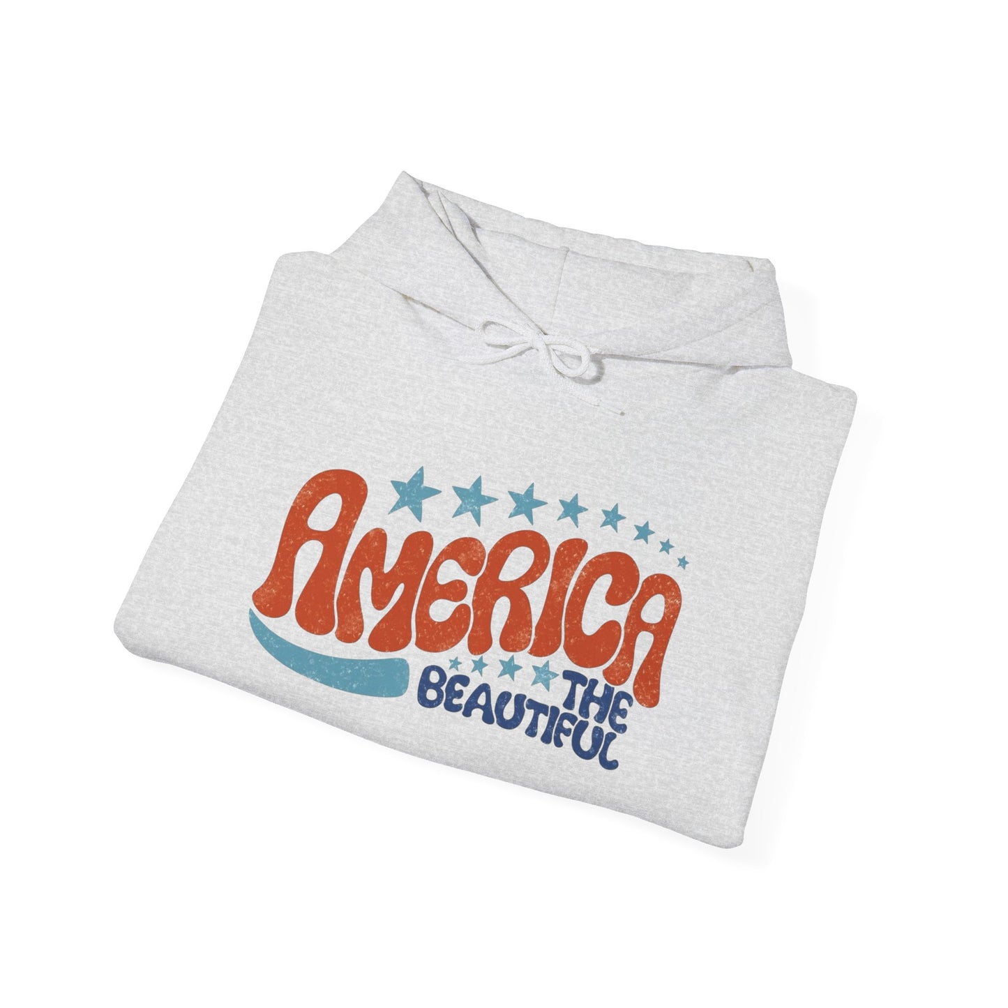 America The Beautiful Graphic Hoodie Heavy Blend™ NEW Sweatshirt