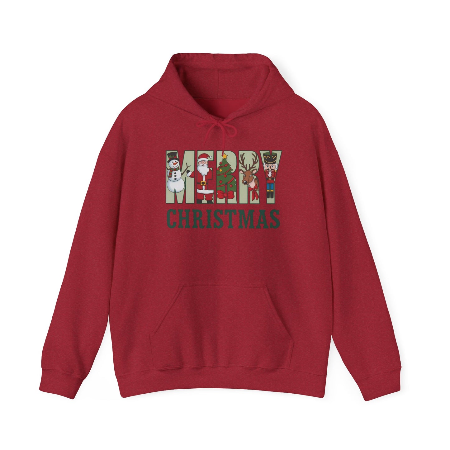 Merry Christmas Holiday's Graphic Hoodie Unisex Heavy Blend™ Hooded Sweatshirt
