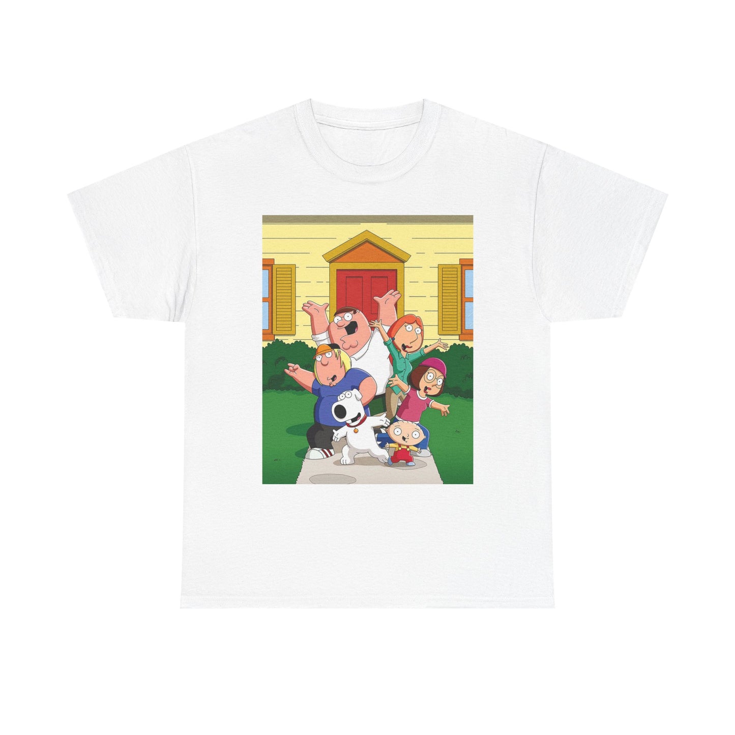 Family Guy Tshirt Funny Cartoon Tv Series Stewie Unisex Heavy Cotton Tee