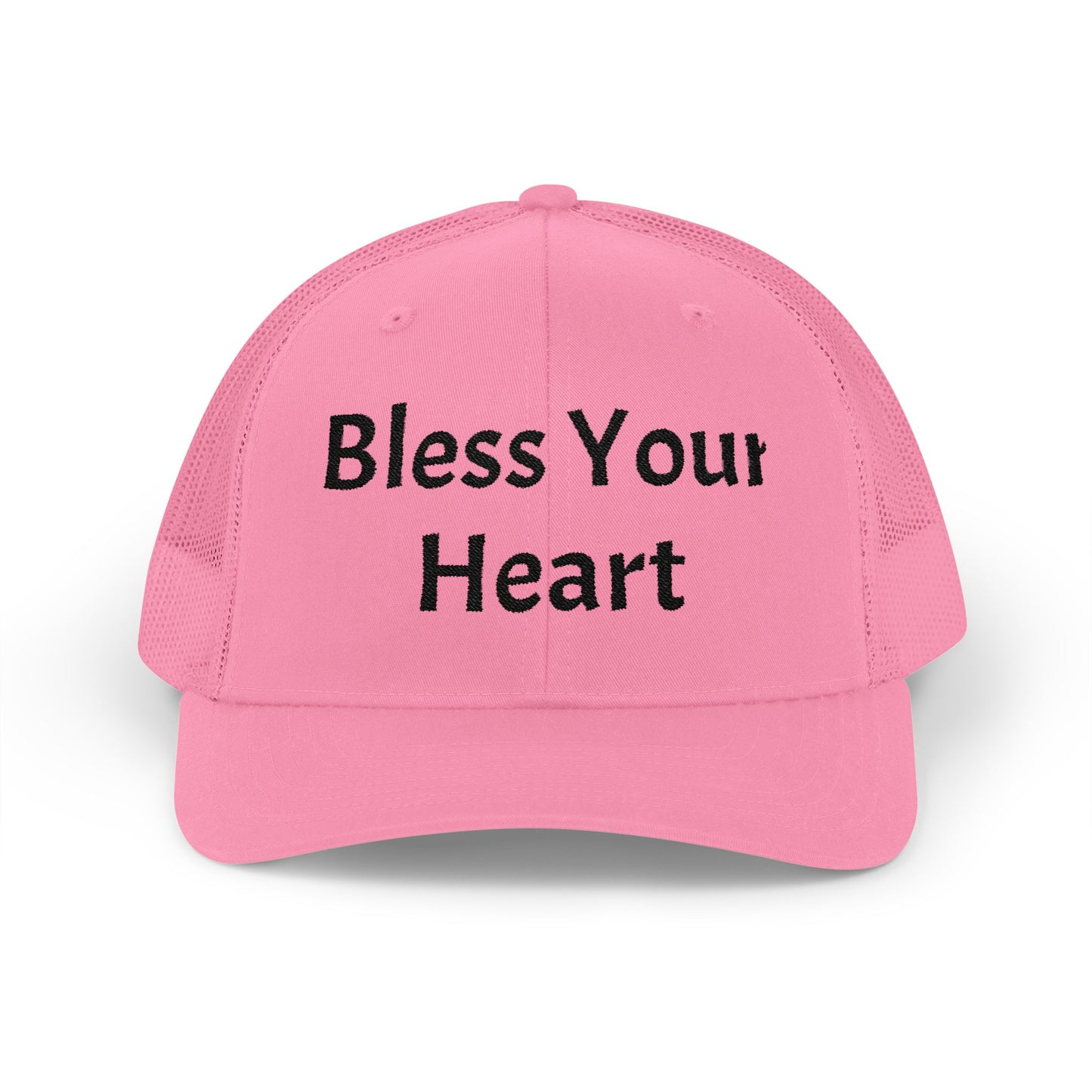 Bless Your Heart Hat Southern Charm Funny Snapback Trucker Cap