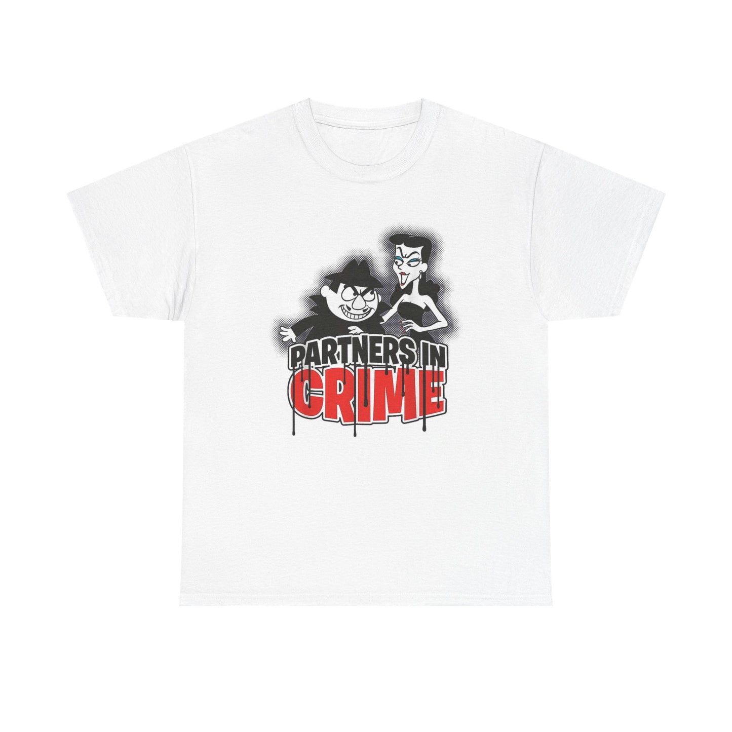 Rocky And Bullwinkle Graphic T Shirt Vintage Movie Poster Unisex Heavy Cotton