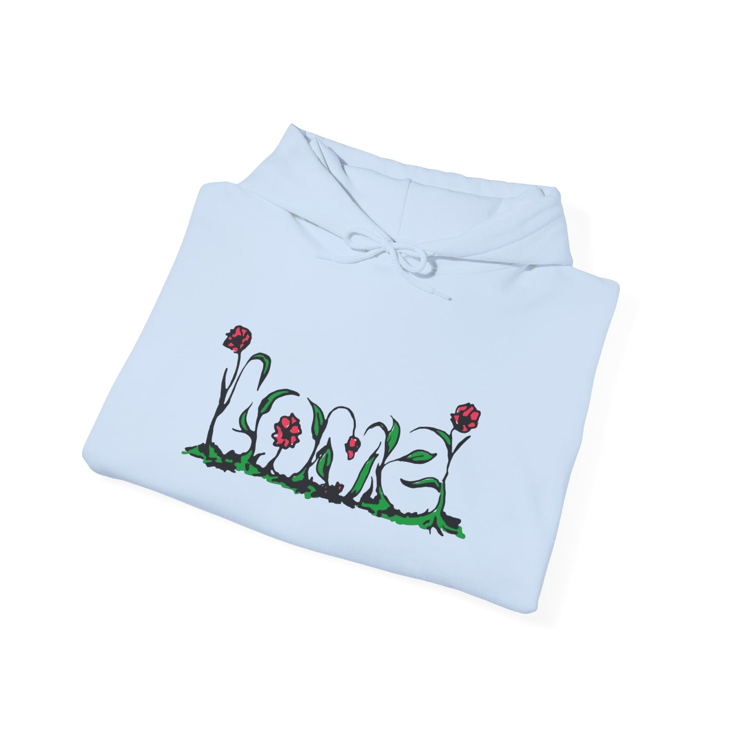 Love Roses Graphic Hoodie Unisex Heavy Blend™ Hooded Sweatshirt