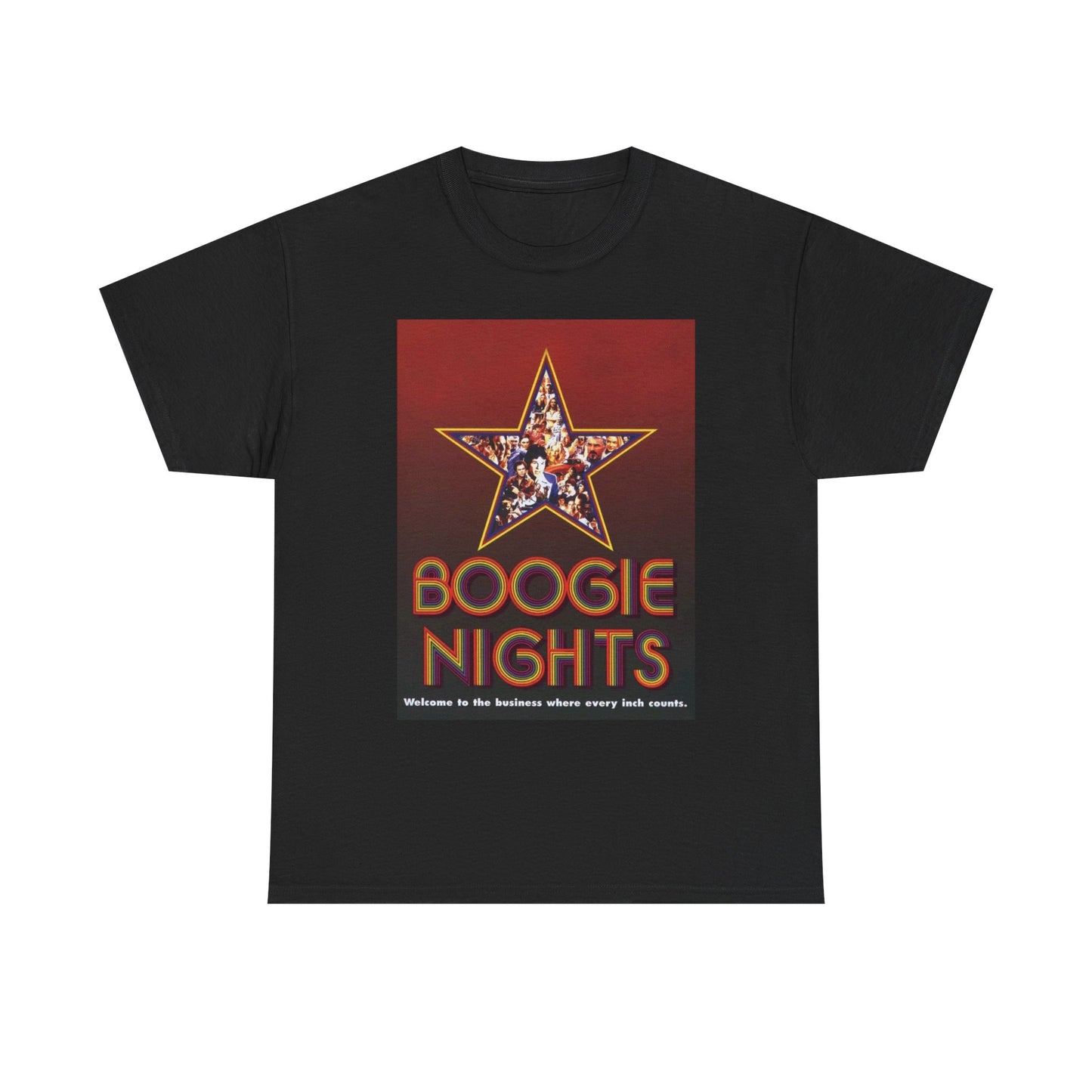 Boogie Nights T Shirt Vintage Movie Poster 90s Retro Unisex Heavy Cotton Tee