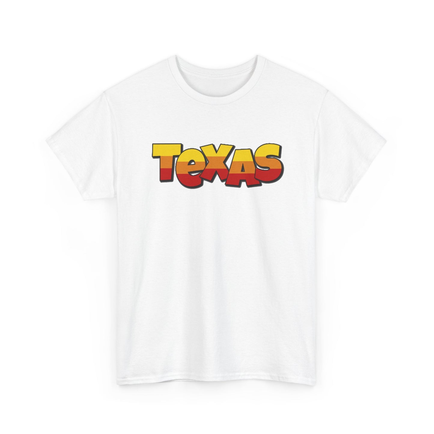 Texas State BRAND NEW T Shirt Graphic Retro Apparel Unisex Heavy Cotton Tee