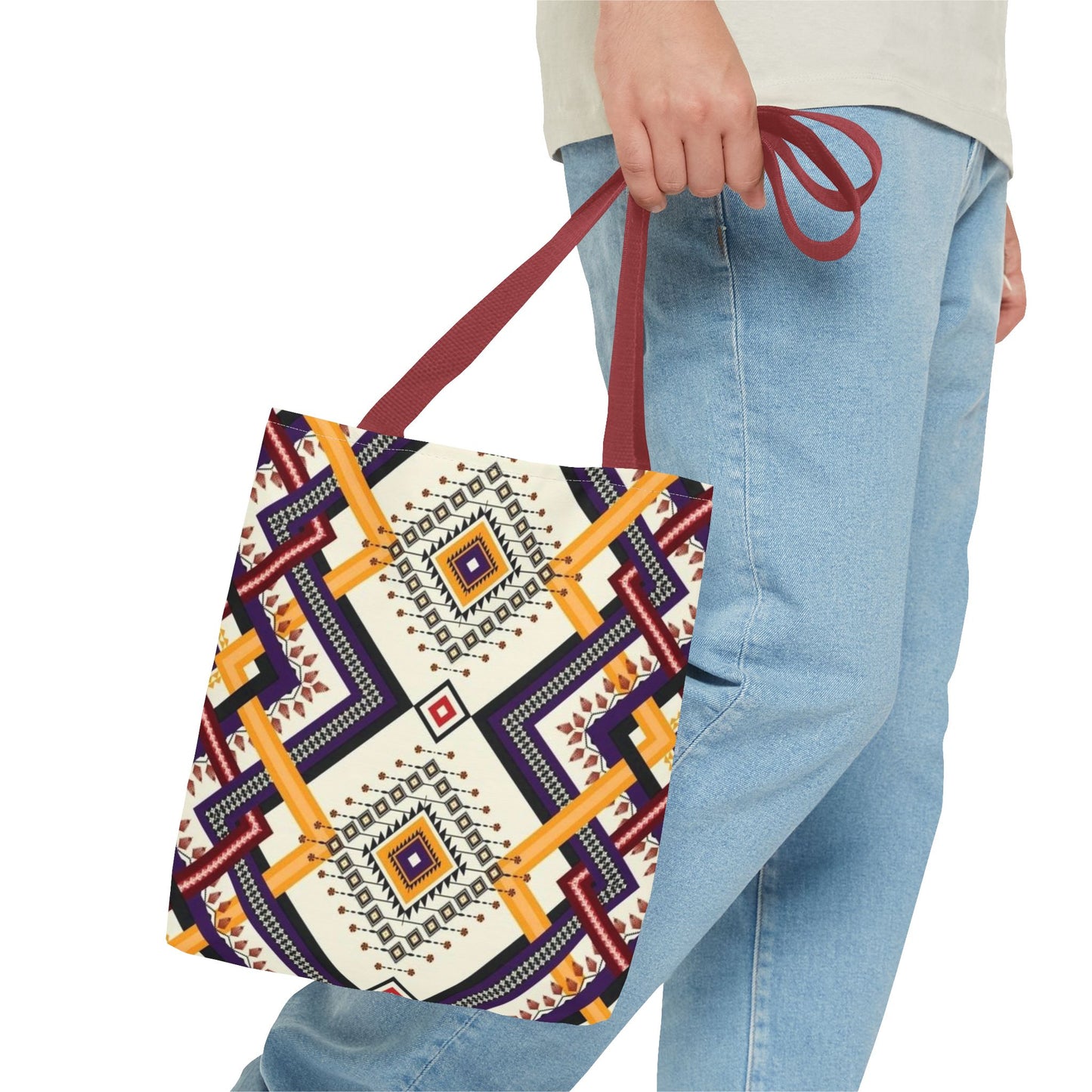 BRAND NEW WESTERN PRINT Multi Color TOTE BAG Fast Shipping (AOP) COWGIRL